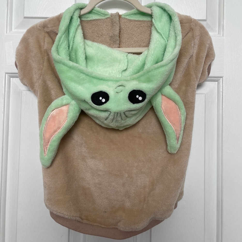 Dog Costume Star Wars Baby Yoda Grogu the Child Mandolorian Halloween Costume XL